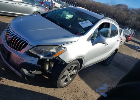 2014 Buick Encore Leather z USA, uszkodzony, nr VIN KL4CJCSB8EB707413